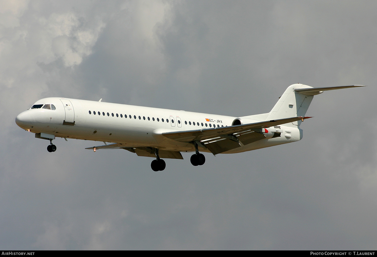 Aircraft Photo of EC-JRV | Fokker 100 (F28-0100) | AirHistory.net #158542