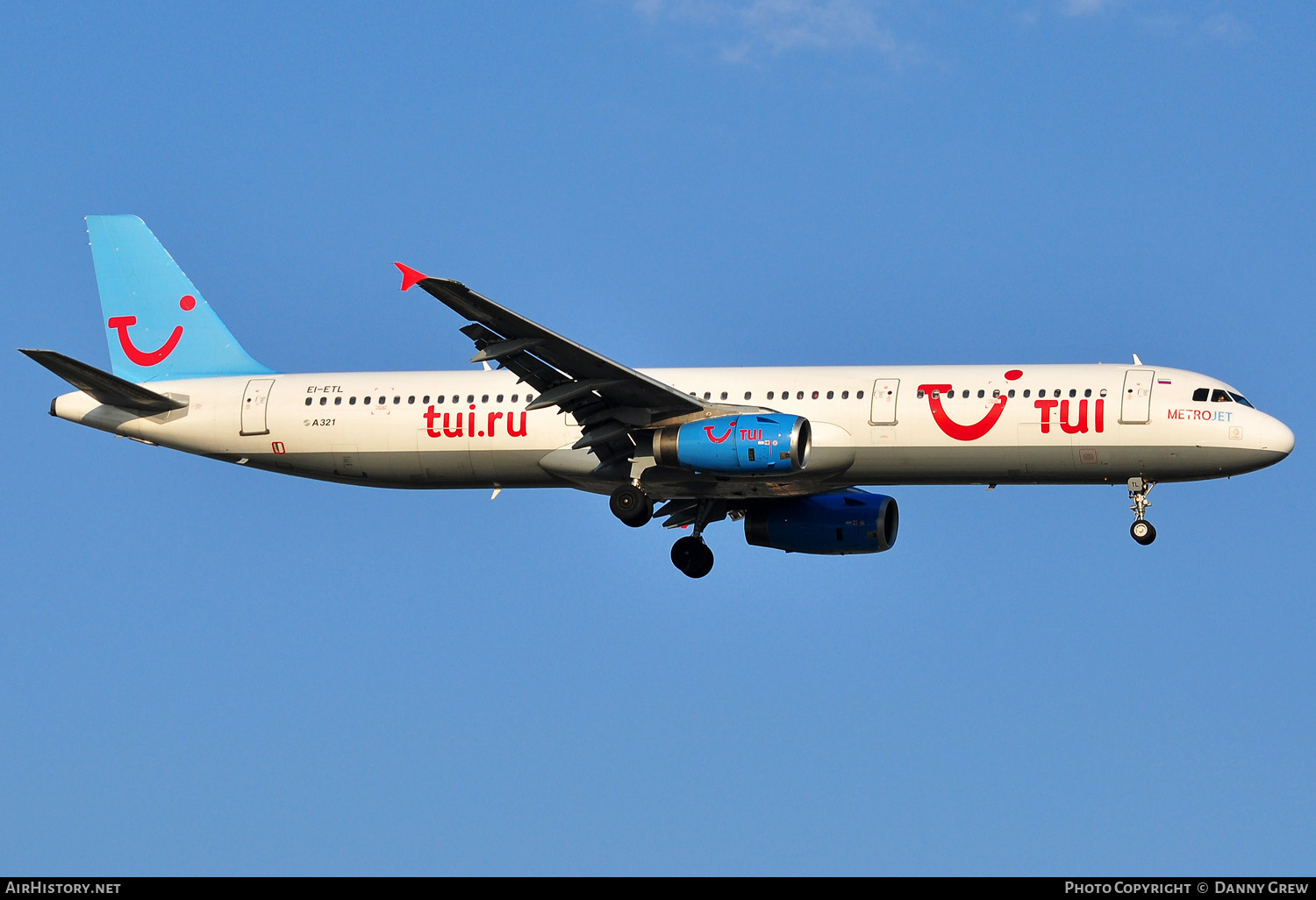 Aircraft Photo of EI-ETL | Airbus A321-231 | TUI | AirHistory.net #158563