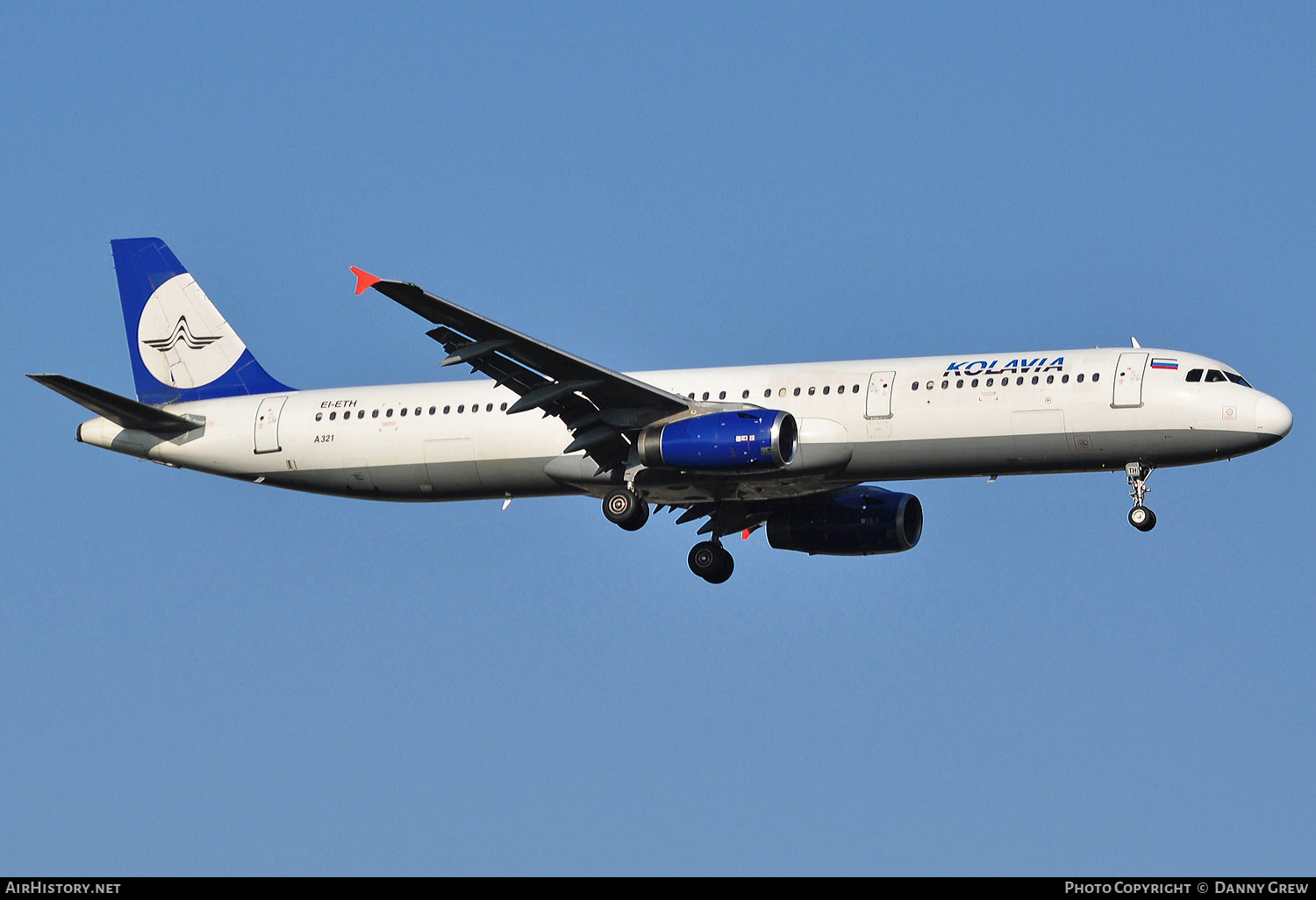 Aircraft Photo of EI-ETH | Airbus A321-231 | Kolavia | AirHistory.net #158565