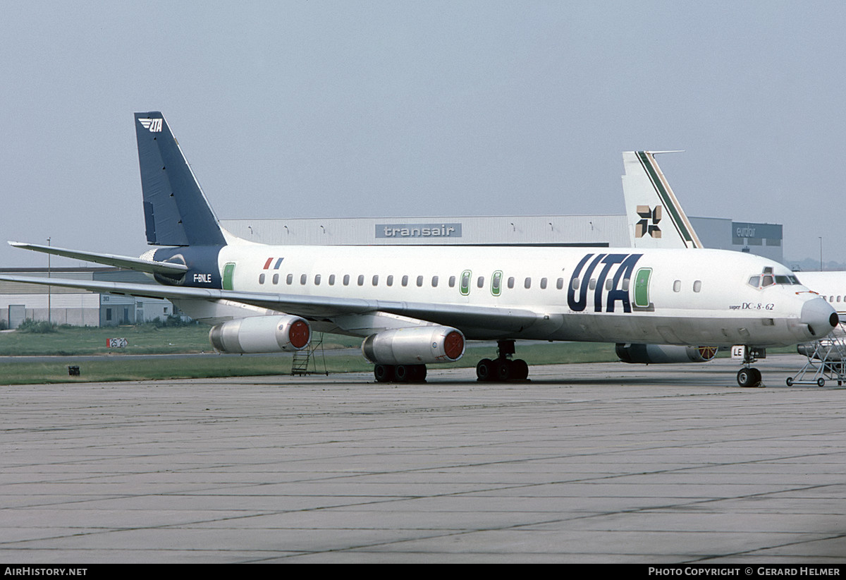 Aircraft Photo of F-BNLE | McDonnell Douglas DC-8-62 | UTA - Union de Transports Aériens | AirHistory.net #158570