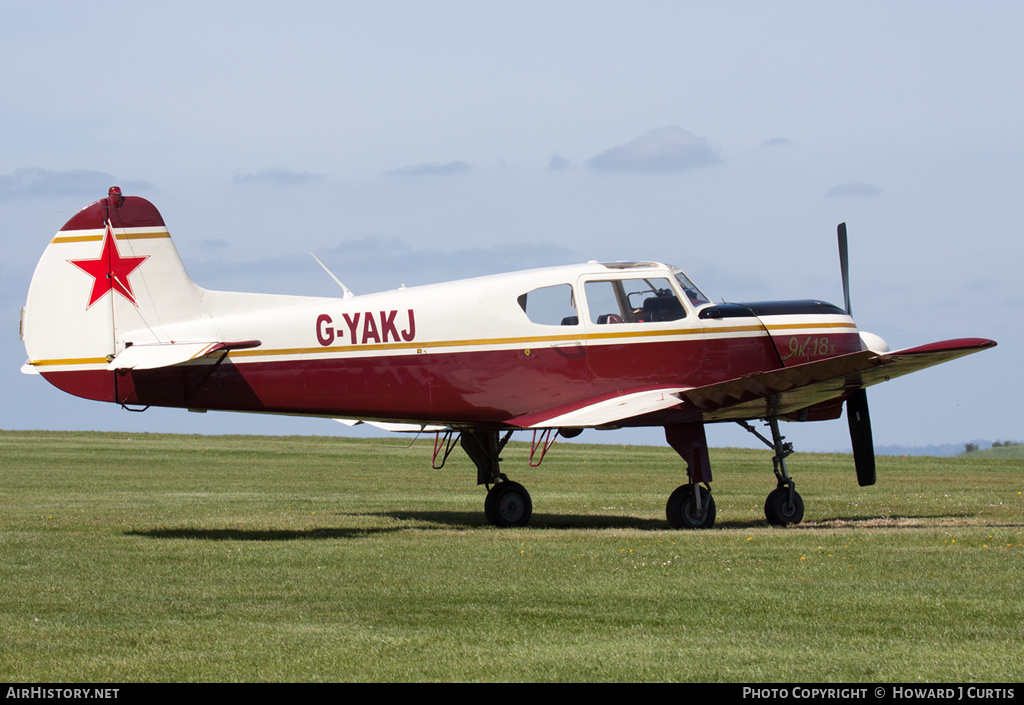 Aircraft Photo of G-YAKJ | Yakovlev Yak-18T | AirHistory.net #158579