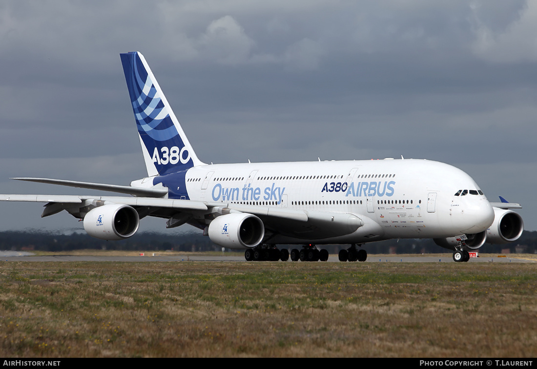 Aircraft Photo of F-WWDD | Airbus A380-861 | Airbus | AirHistory.net #158581
