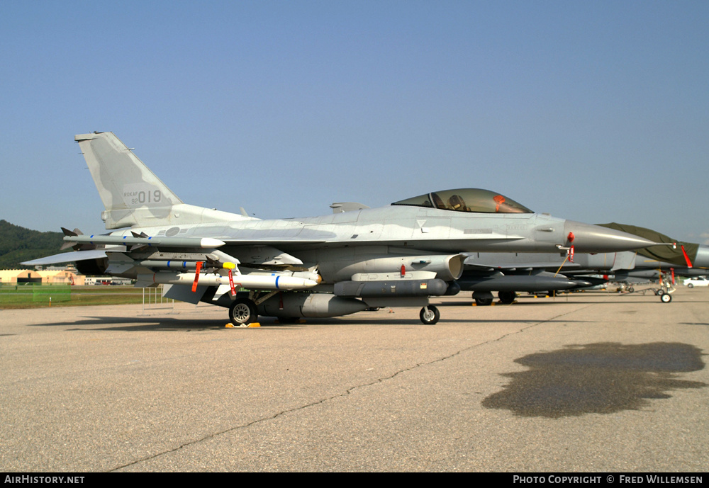 Aircraft Photo of 92-019 | Lockheed Martin F-16CJ Fighting Falcon | South Korea - Air Force | AirHistory.net #158586
