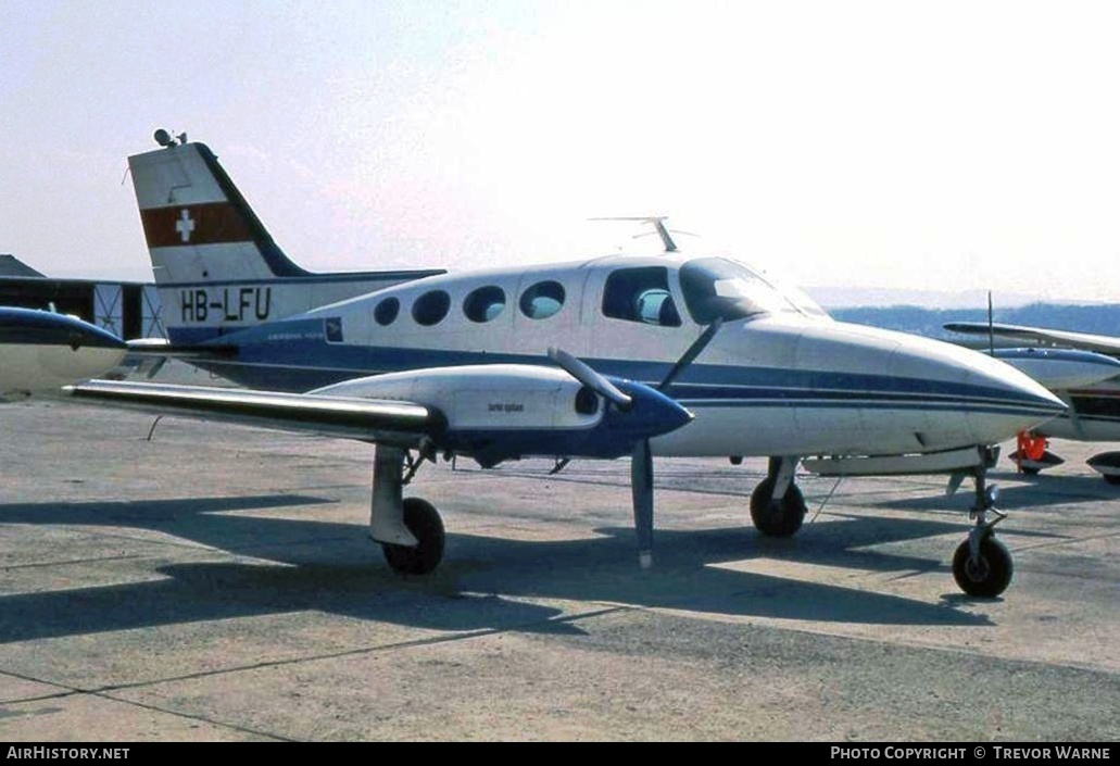 Aircraft Photo of HB-LFU | Cessna 401B | AirHistory.net #158594