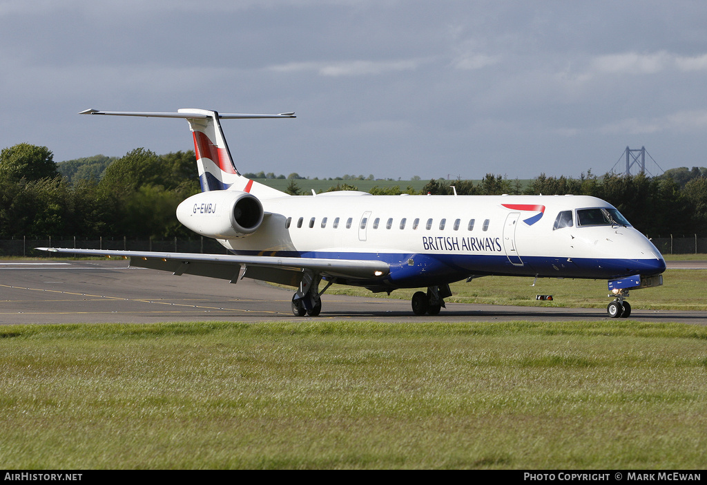 Aircraft Photo of G-EMBJ | Embraer ERJ-145EU (EMB-145EU) | British Airways | AirHistory.net #158597