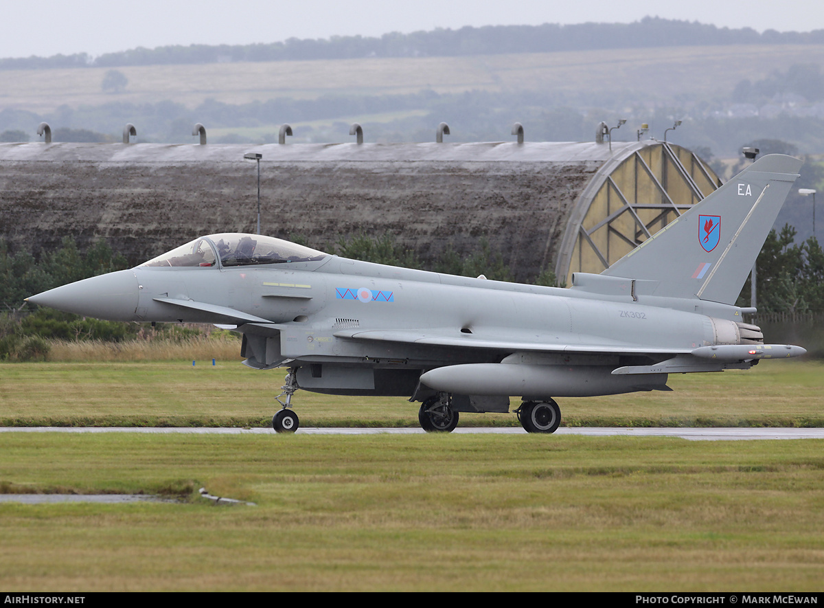 Aircraft Photo of ZK302 | Eurofighter EF-2000 Typhoon FGR4 | UK - Air Force | AirHistory.net #158602