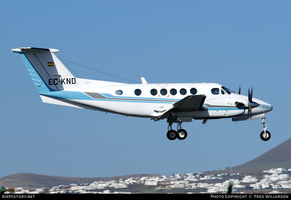 Aircraft Photo of EC-KND | Raytheon B200 King Air | AirHistory.net #158609