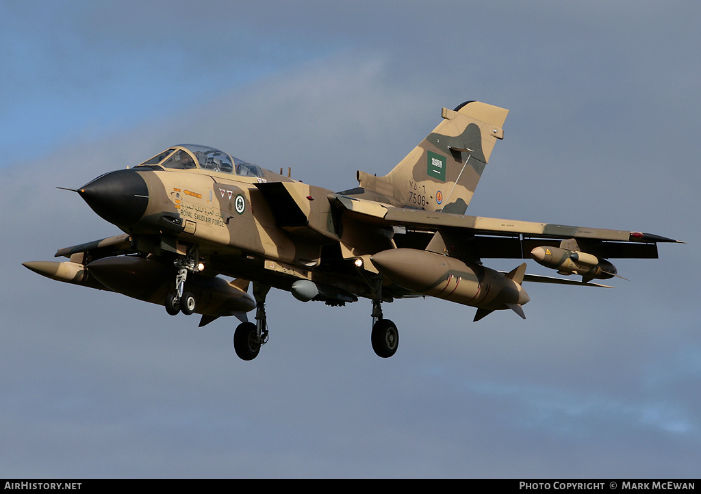 Aircraft Photo of 7506 | Panavia Tornado IDS | Saudi Arabia - Air Force | AirHistory.net #158613
