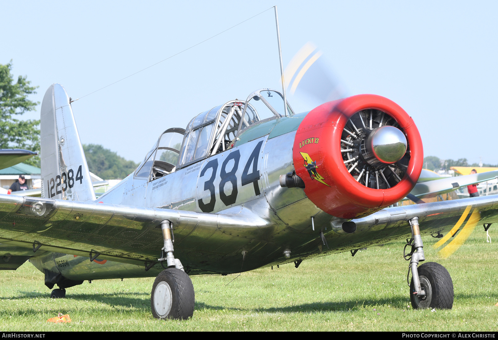 Aircraft Photo of N69041 / 122384 | Vultee BT-13A Valiant | USA - Air Force | AirHistory.net #158614