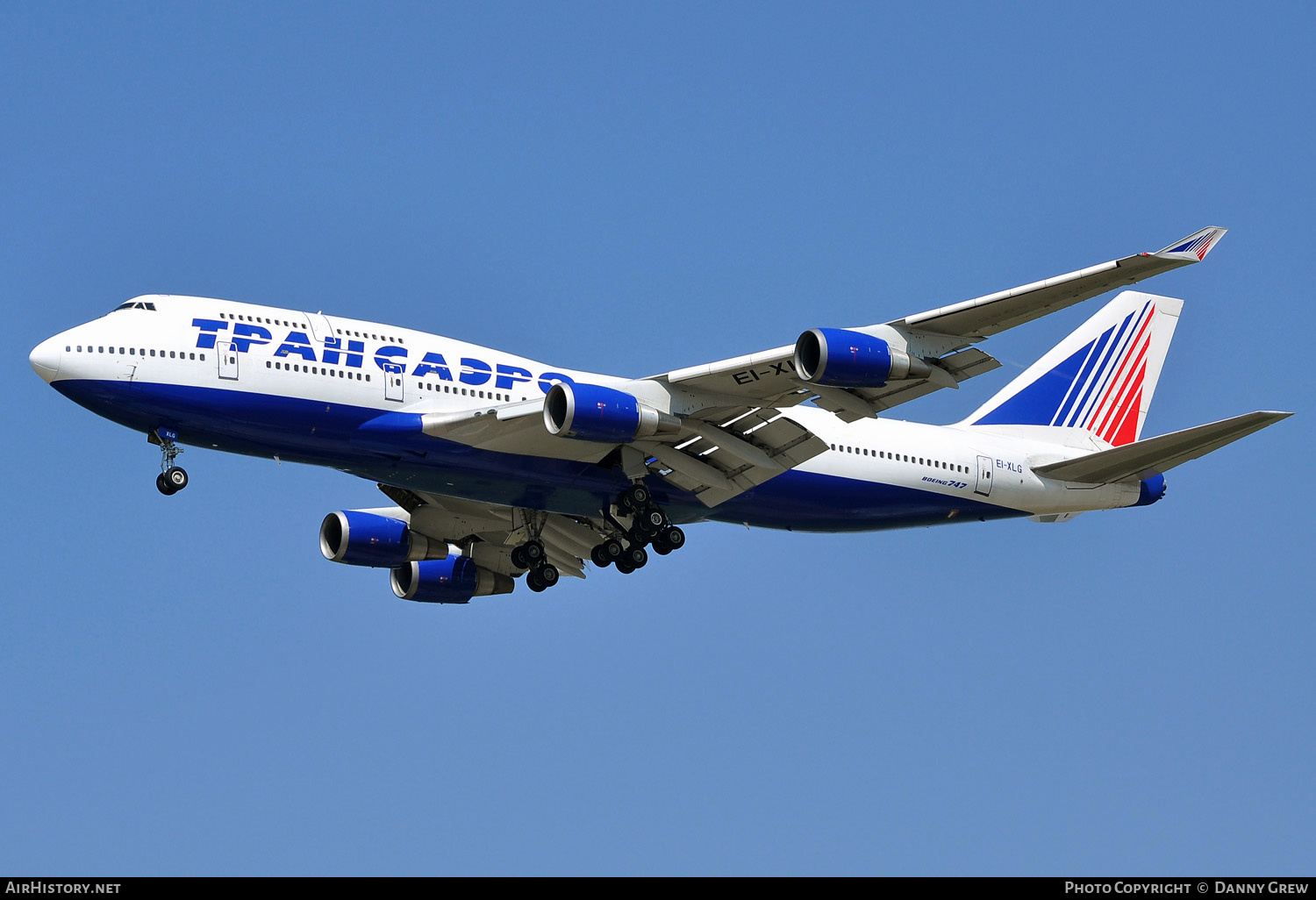 Aircraft Photo of EI-XLG | Boeing 747-446 | Transaero Airlines | AirHistory.net #158631
