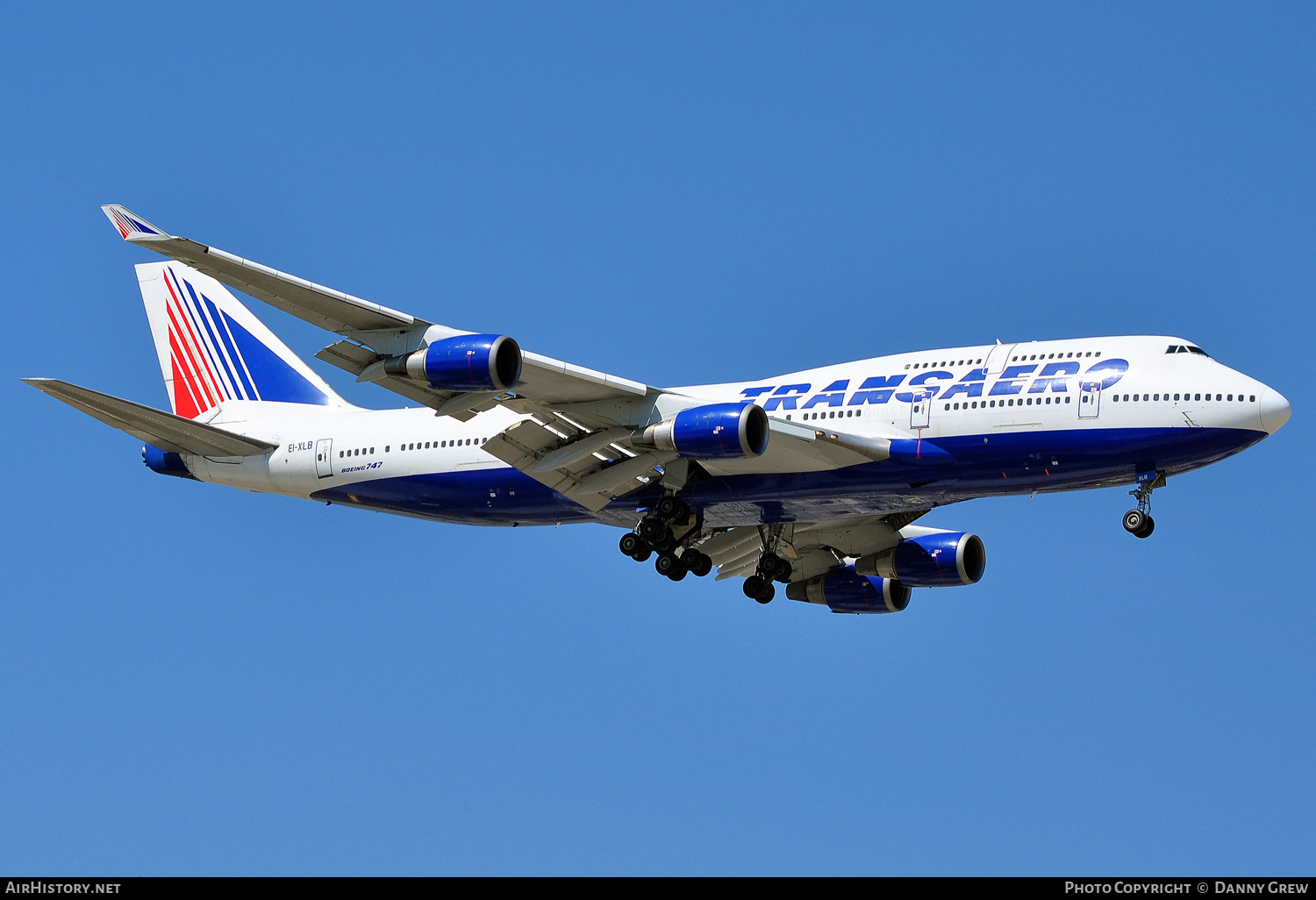 Aircraft Photo of EI-XLB | Boeing 747-446 | Transaero Airlines | AirHistory.net #158638