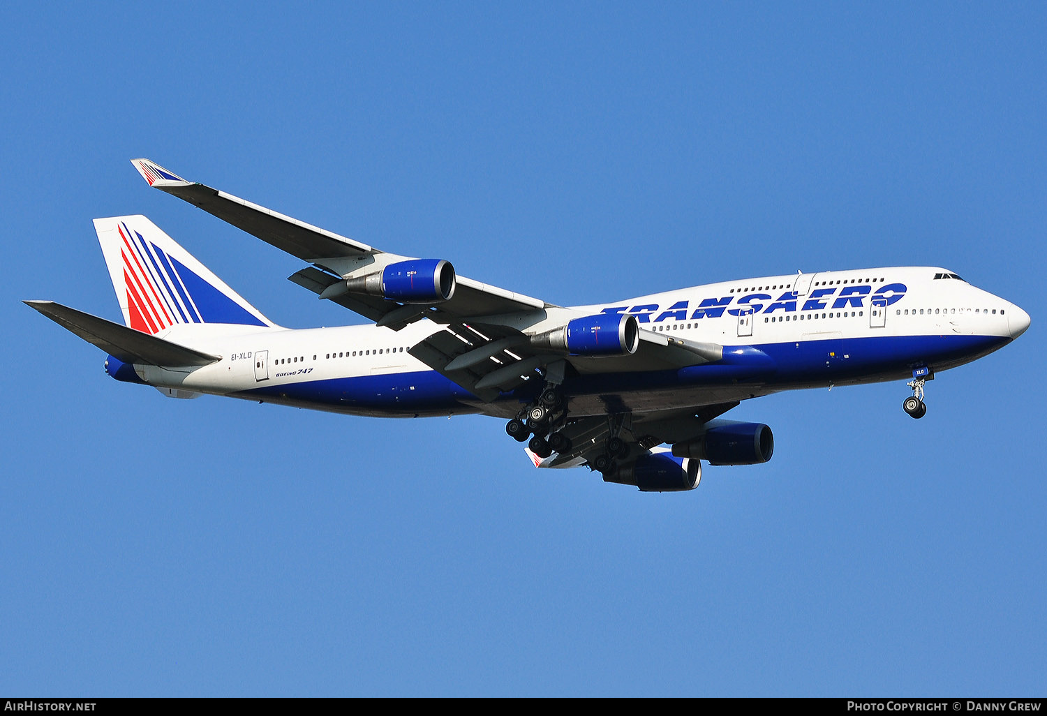Aircraft Photo of EI-XLD | Boeing 747-446 | Transaero Airlines | AirHistory.net #158642