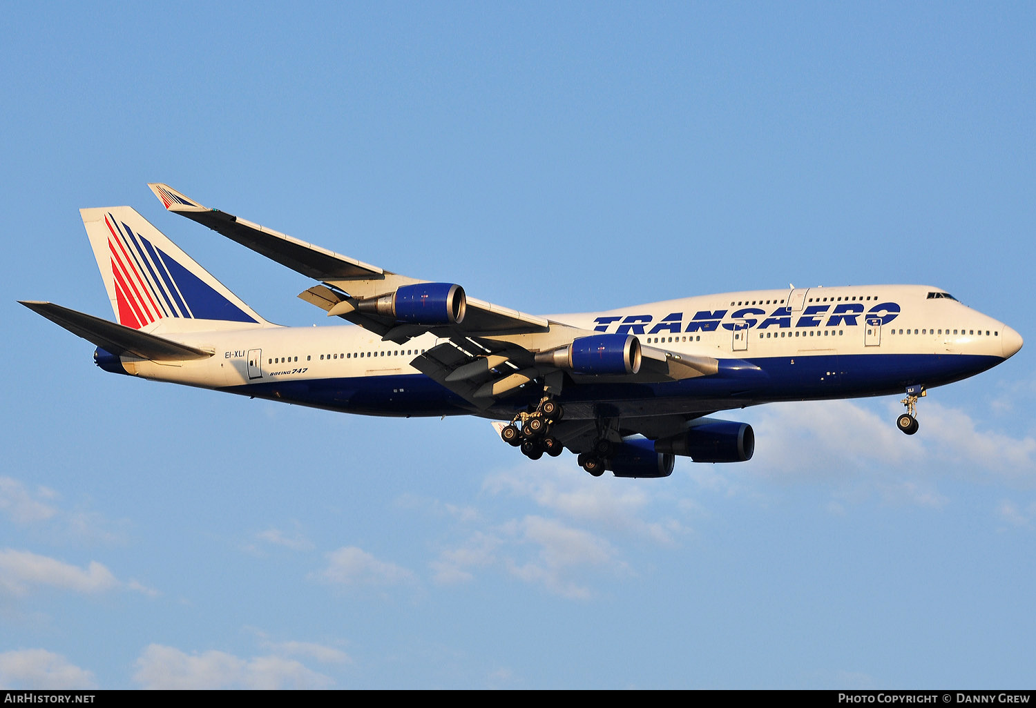 Aircraft Photo of EI-XLI | Boeing 747-446 | Transaero Airlines | AirHistory.net #158644