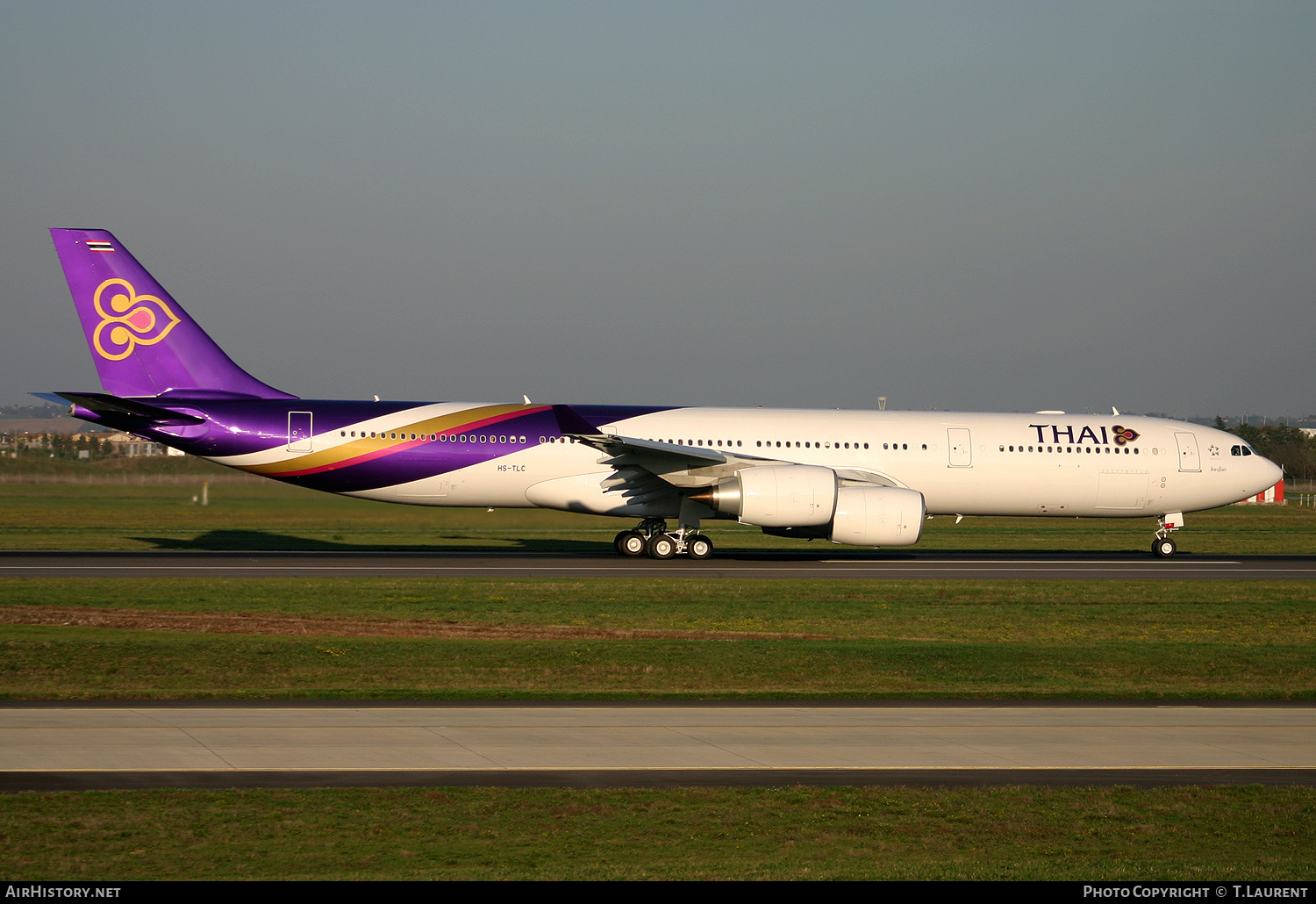 Aircraft Photo of HS-TLC | Airbus A340-541 | Thai Airways International | AirHistory.net #158658