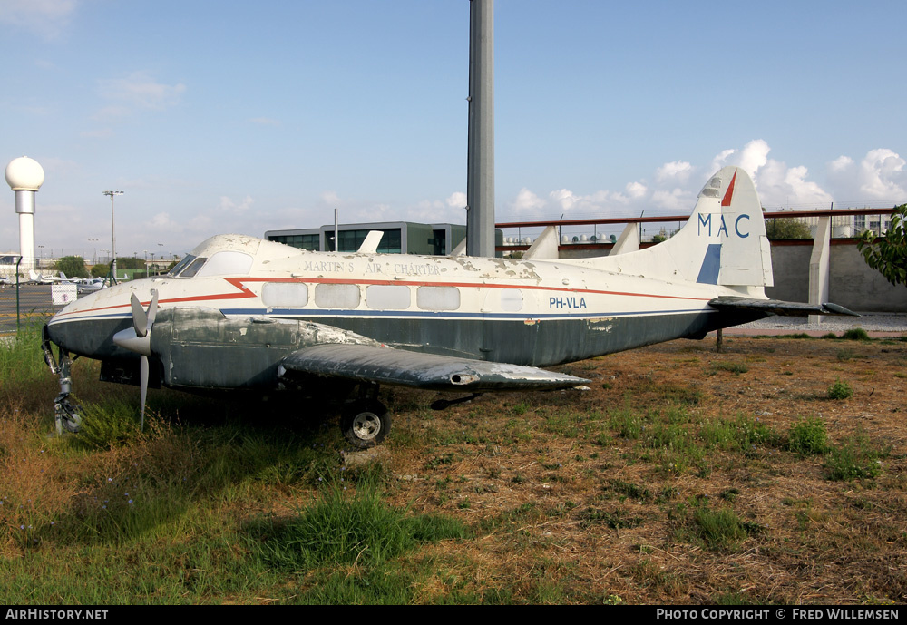 Aircraft Photo of PH-VLA | De Havilland D.H. 104 Dove 7A | Martin's Air Charter - MAC | AirHistory.net #158659