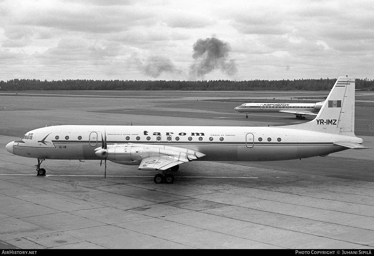 Aircraft Photo of YR-IMZ | Ilyushin Il-18D | TAROM - Transporturile Aeriene Române | AirHistory.net #158663