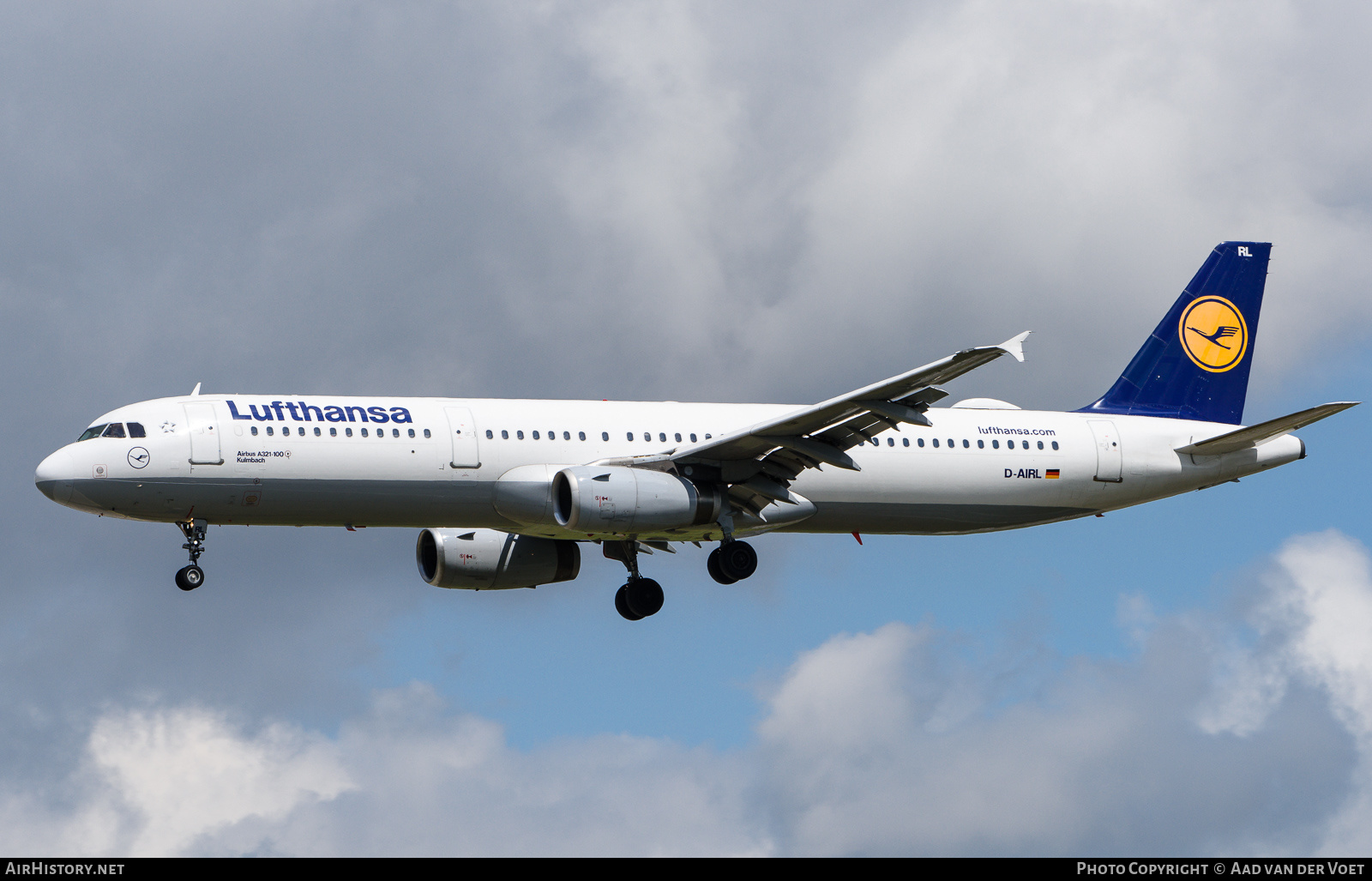 Aircraft Photo of D-AIRL | Airbus A321-131 | Lufthansa | AirHistory.net #158672