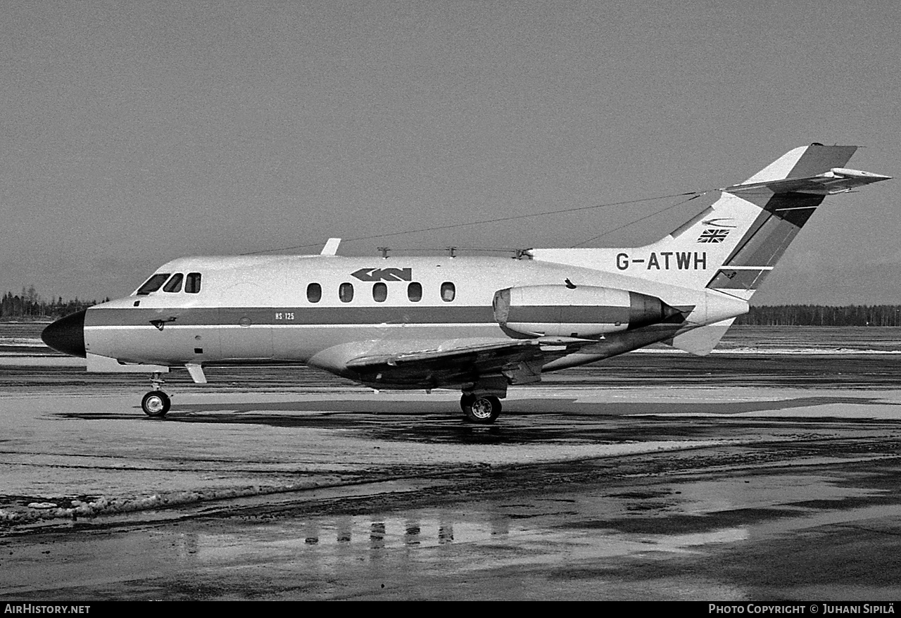 Aircraft Photo of G-ATWH | Hawker Siddeley HS-125-1B/R | GKN Group | AirHistory.net #158674