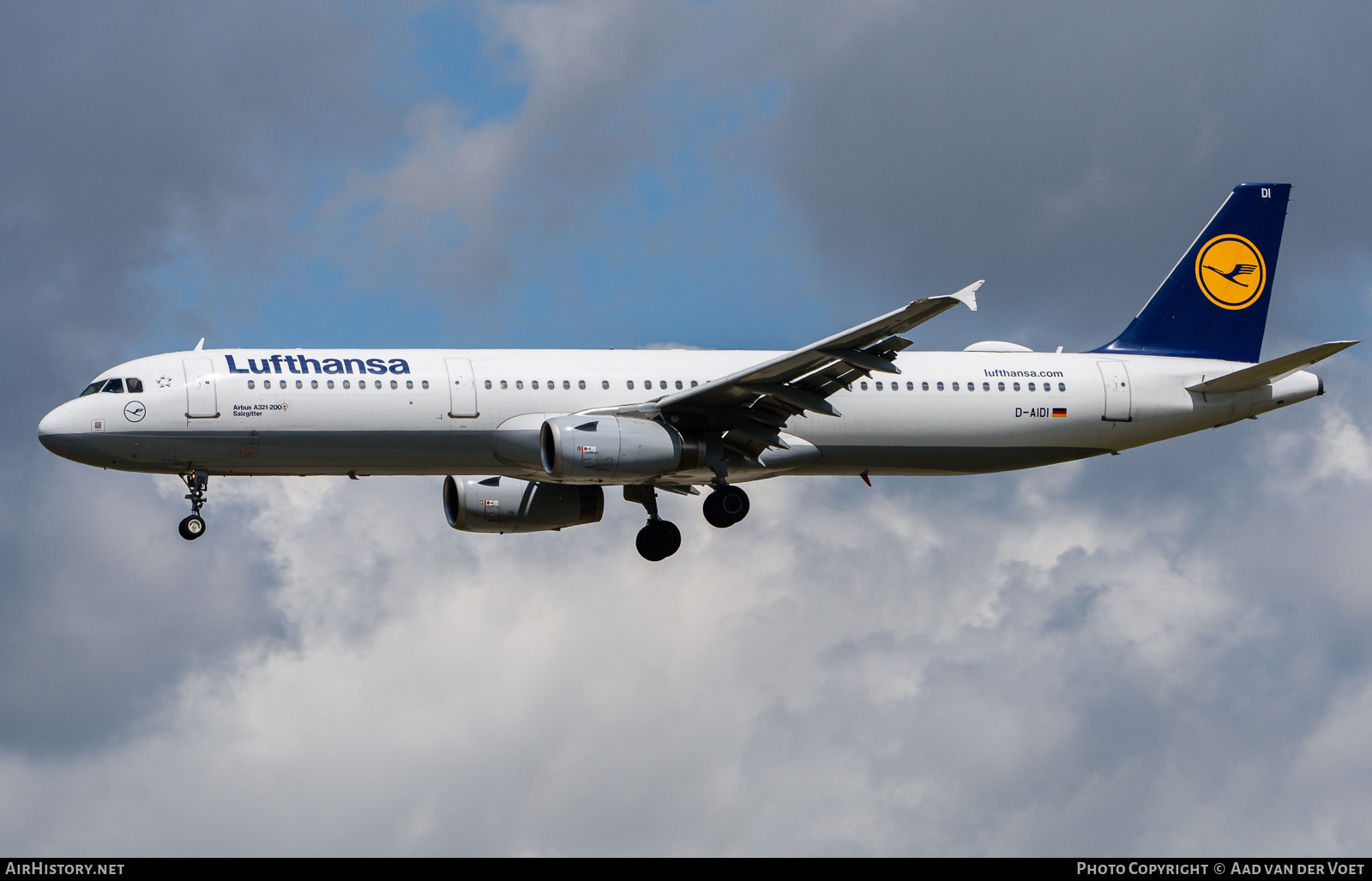 Aircraft Photo of D-AIDI | Airbus A321-231 | Lufthansa | AirHistory.net #158683