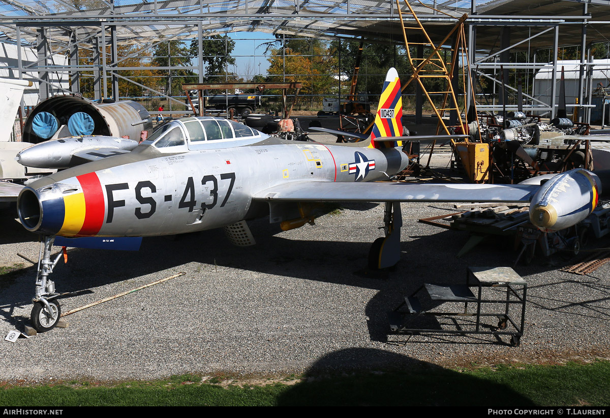 Aircraft Photo of 51-10437 / 110437 | Republic F-84G Thunderjet | USA - Air Force | AirHistory.net #158705
