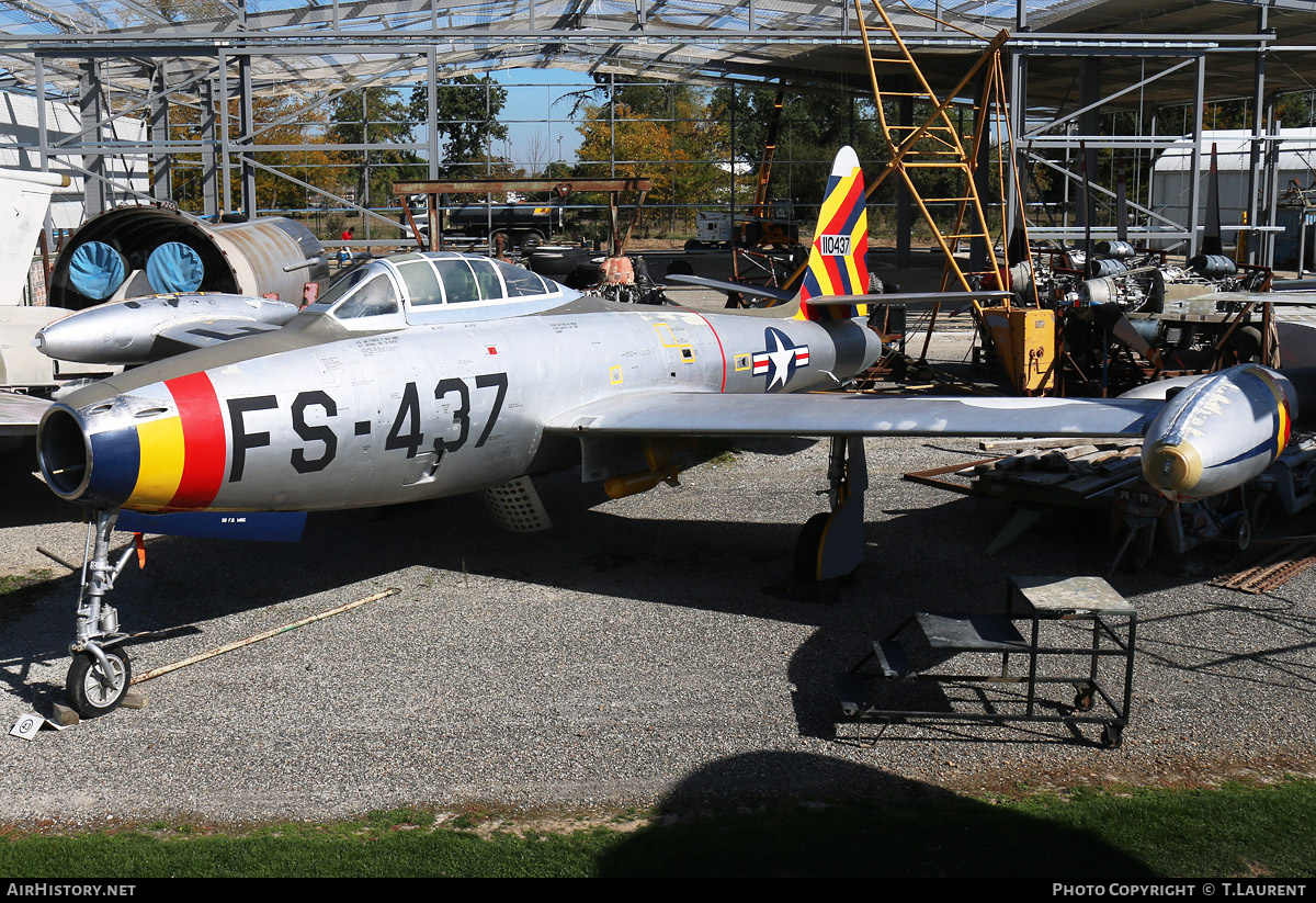 Aircraft Photo of 51-10437 / 110437 | Republic F-84G Thunderjet | USA - Air Force | AirHistory.net #158705