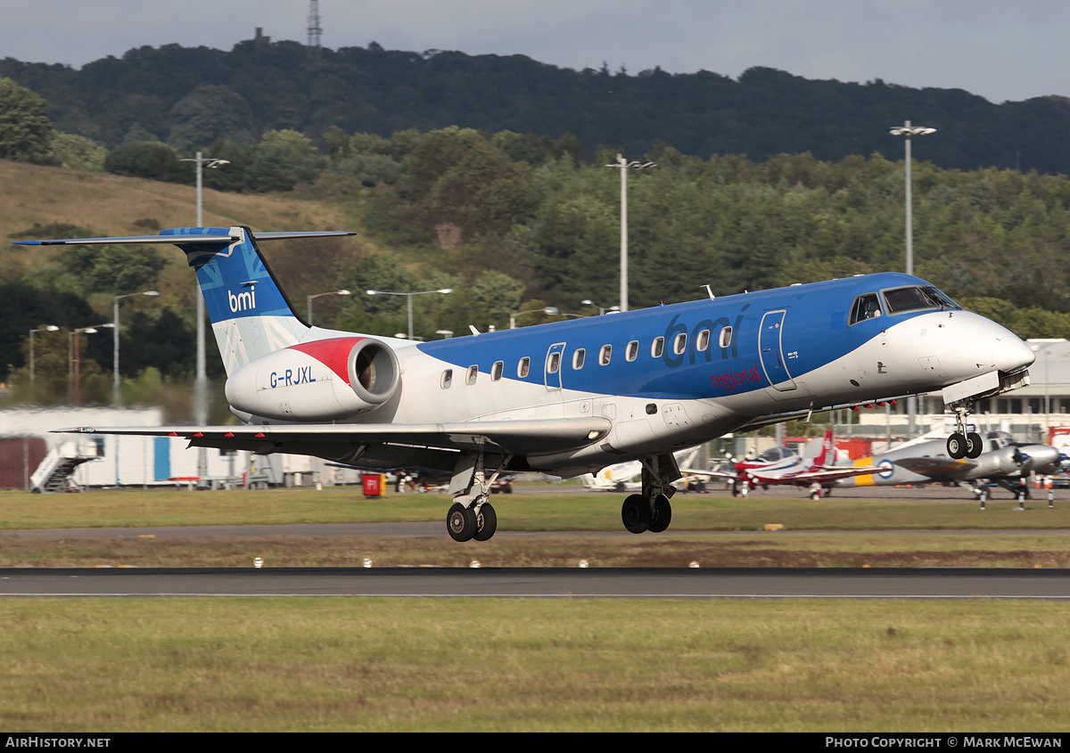 Aircraft Photo of G-RJXL | Embraer ERJ-135LR (EMB-135LR) | BMI Regional | AirHistory.net #158710