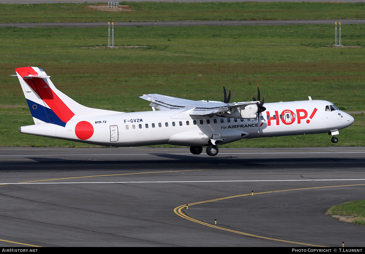 Aircraft Photo of F-GVZM | ATR ATR-72-500 (ATR-72-212A) | Hop! | AirHistory.net #158712