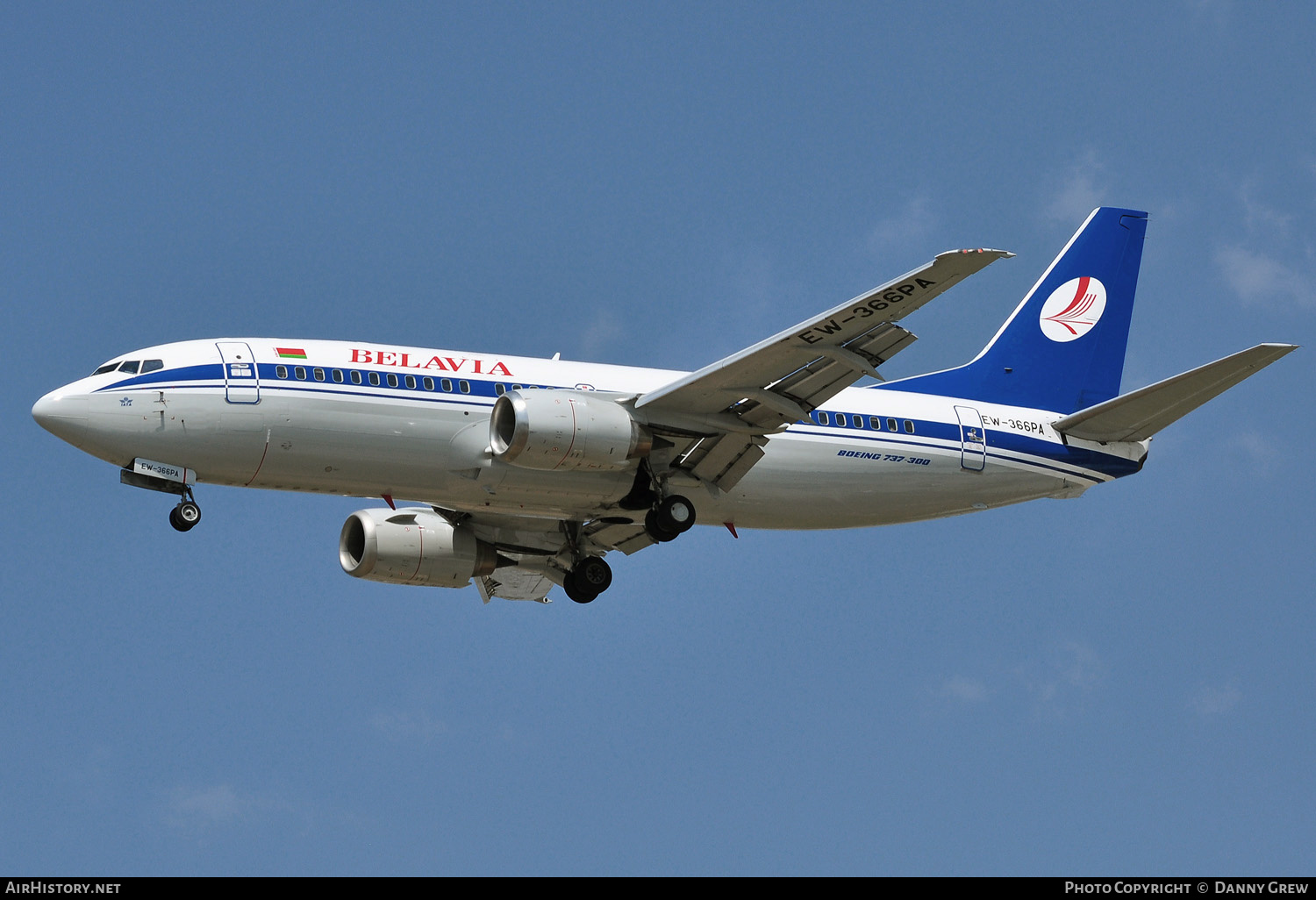 Aircraft Photo of EW-366PA | Boeing 737-31S | Belavia | AirHistory.net #158739