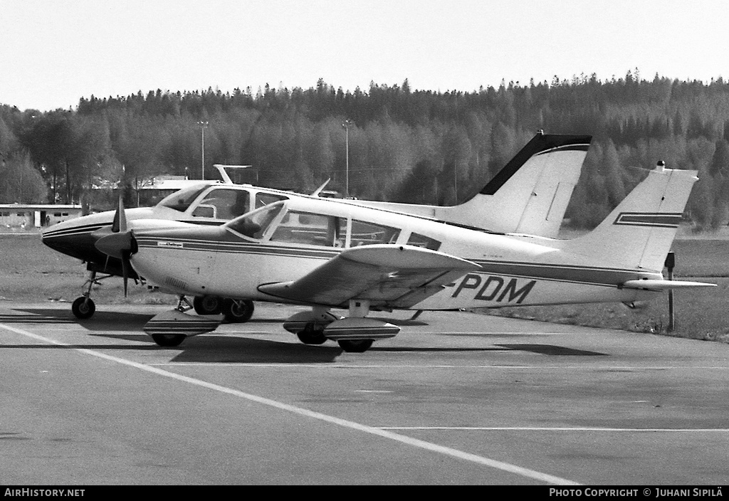 Aircraft Photo of OH-PDM | Piper PA-28-180 Cherokee Challenger | AirHistory.net #158751