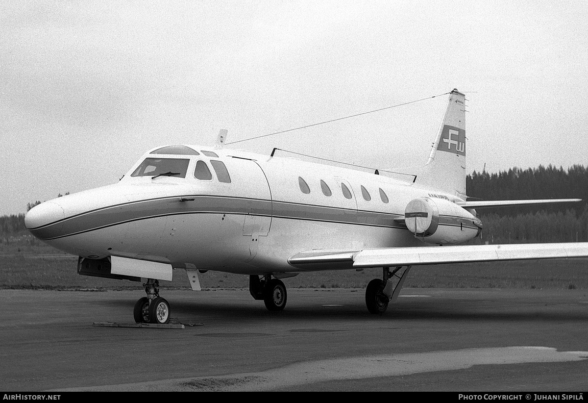 Aircraft Photo of N915R | North American Rockwell NA-306 Sabreliner 60 | Finnwings | AirHistory.net #158754