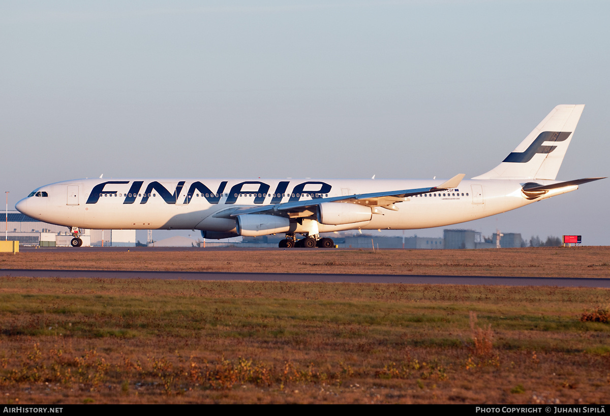 Aircraft Photo of OH-LQF | Airbus A340-313 | Finnair | AirHistory.net #158769