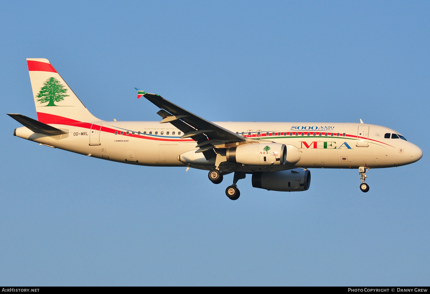 Aircraft Photo of OD-MRL | Airbus A320-232 | MEA - Middle East Airlines | AirHistory.net #158774