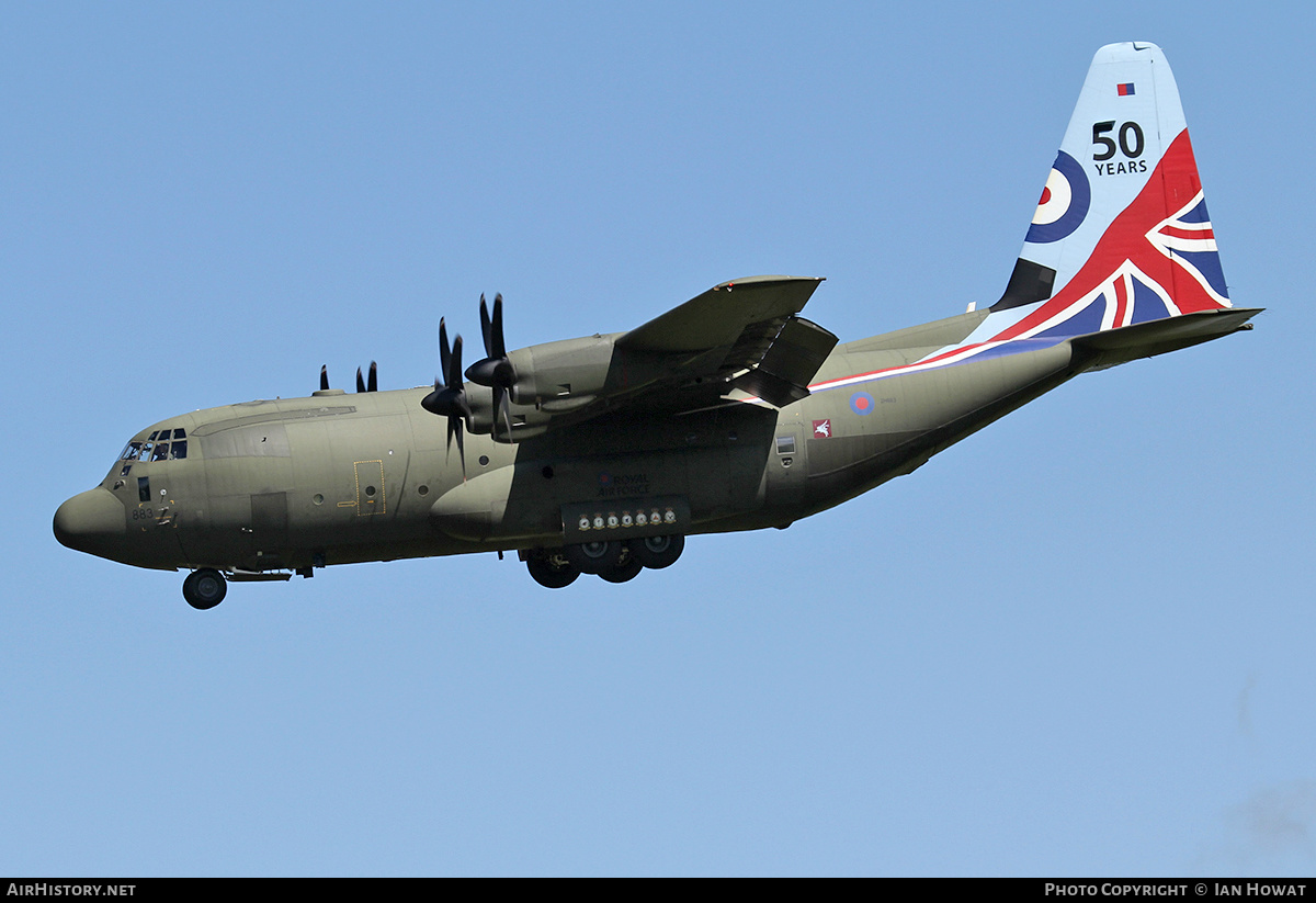 Aircraft Photo of ZH883 | Lockheed Martin C-130J Hercules C5 | UK - Air Force | AirHistory.net #158775