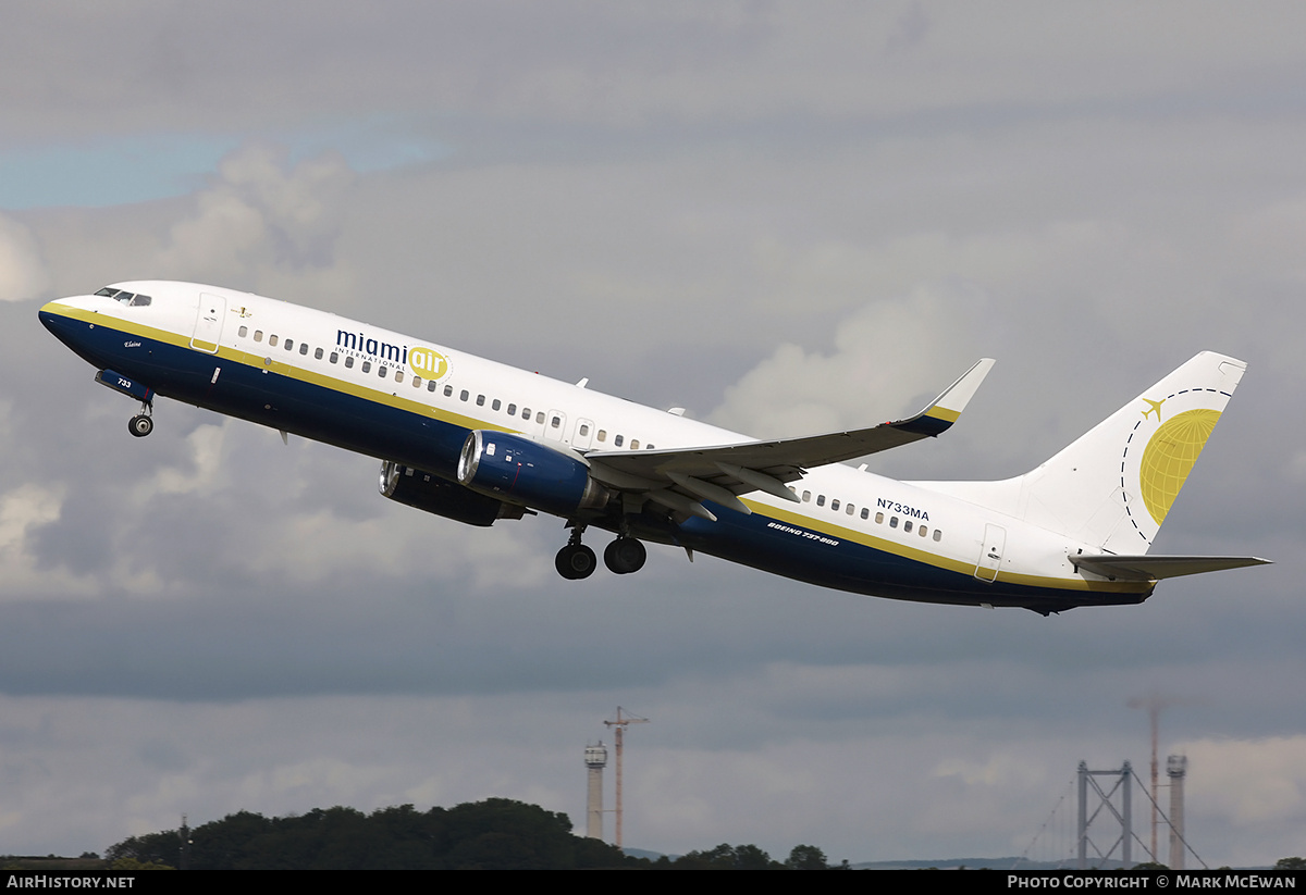 Aircraft Photo of N733MA | Boeing 737-81Q | Miami Air International | AirHistory.net #158792