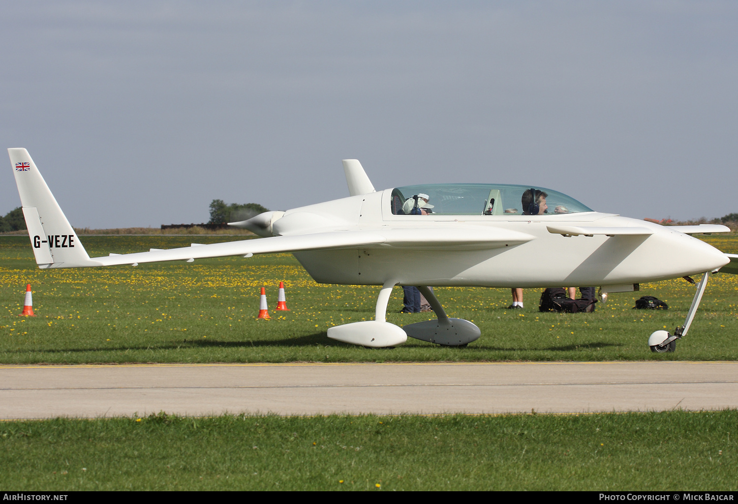 Aircraft Photo of G-VEZE | Rutan 31 VariEze | AirHistory.net #158808