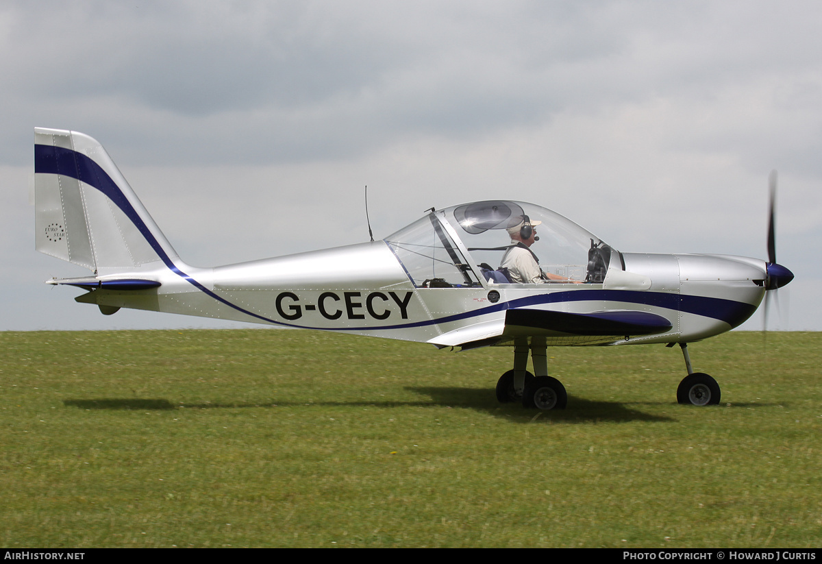 Aircraft Photo of G-CECY | Evektor-Aerotechnik EV-97 Eurostar | AirHistory.net #158813
