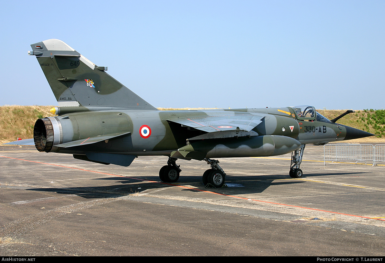 Aircraft Photo of 649 | Dassault Mirage F1CR | France - Air Force | AirHistory.net #158821