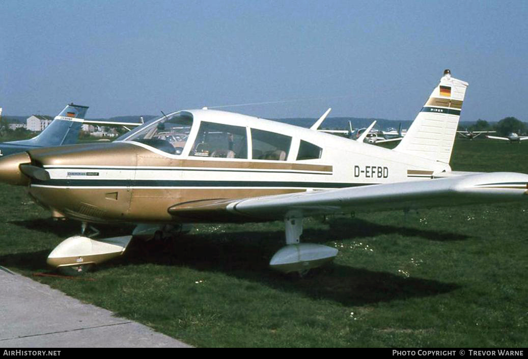 Aircraft Photo of D-EFBD | Piper PA-28-180 Cherokee F | AirHistory.net #158827