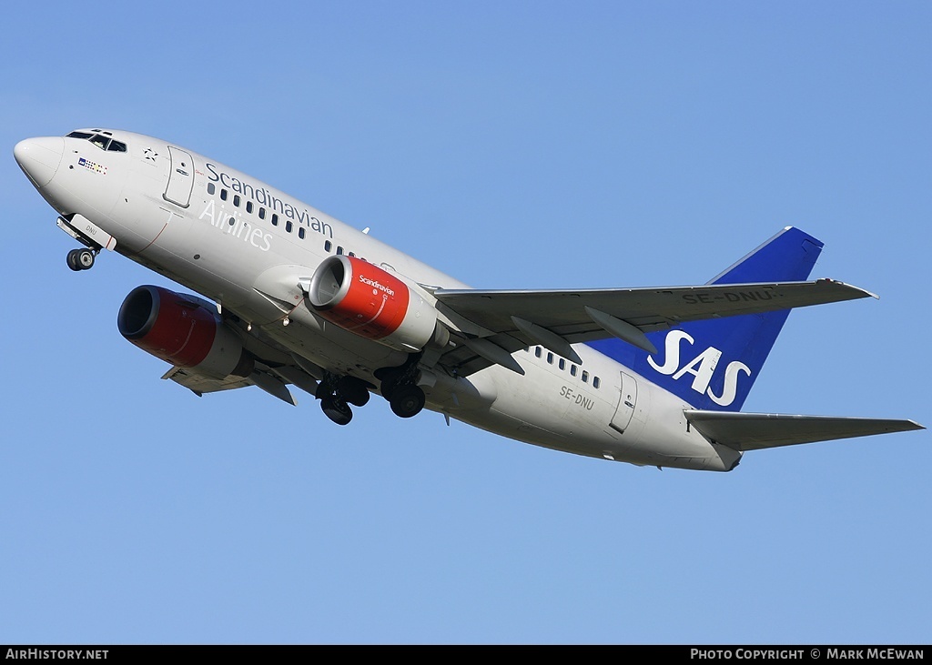 Aircraft Photo of SE-DNU | Boeing 737-683 | Scandinavian Airlines - SAS | AirHistory.net #158830
