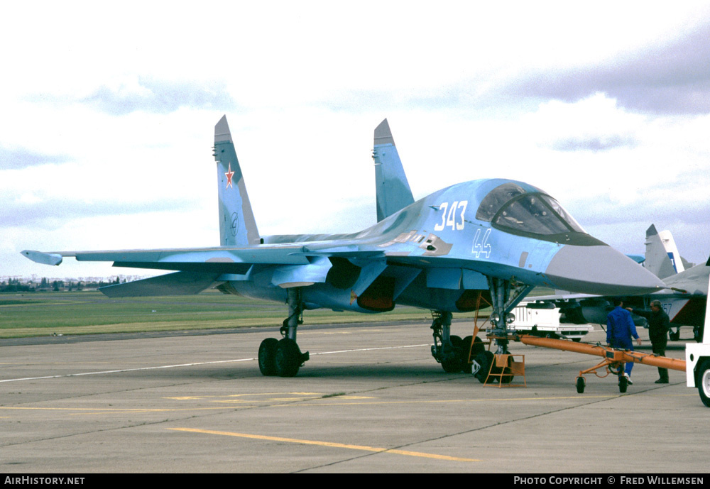 Aircraft Photo of 44 blue | Sukhoi Su-27IB | Russia - Air Force | AirHistory.net #158842