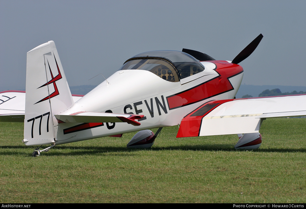 Aircraft Photo of G-SEVN | Van's RV-7 | AirHistory.net #158843