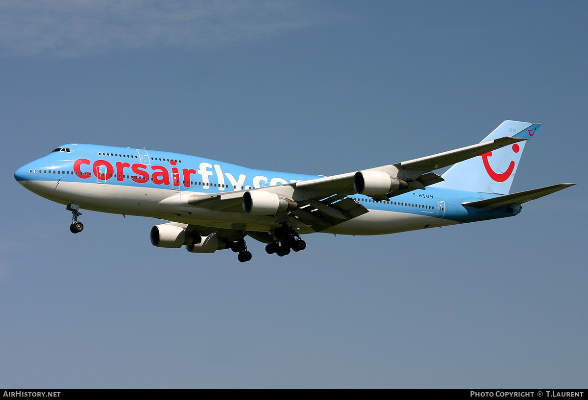 Aircraft Photo of F-HSUN | Boeing 747-422 | Corsairfly | AirHistory.net #158857