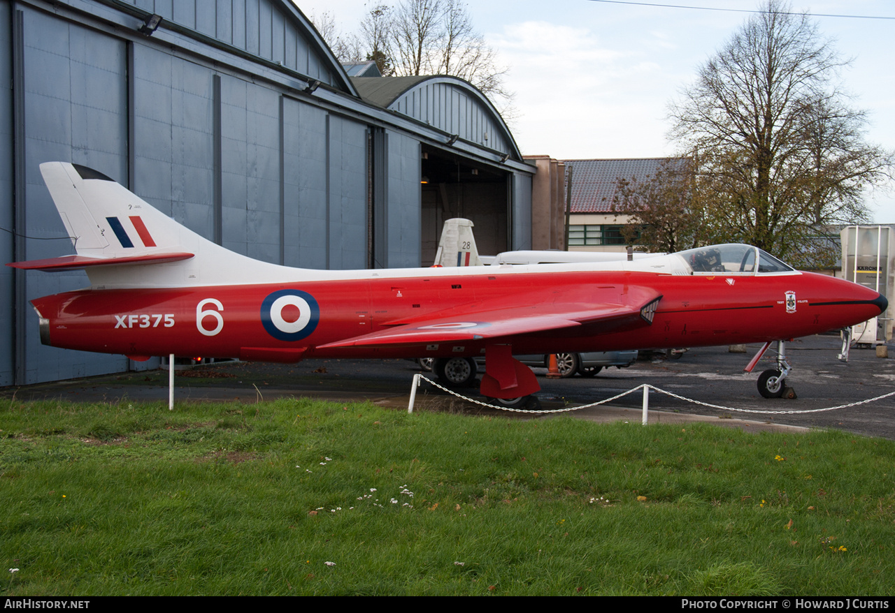 Aircraft Photo of XF375 | Hawker Hunter F6A | UK - Air Force | AirHistory.net #158860