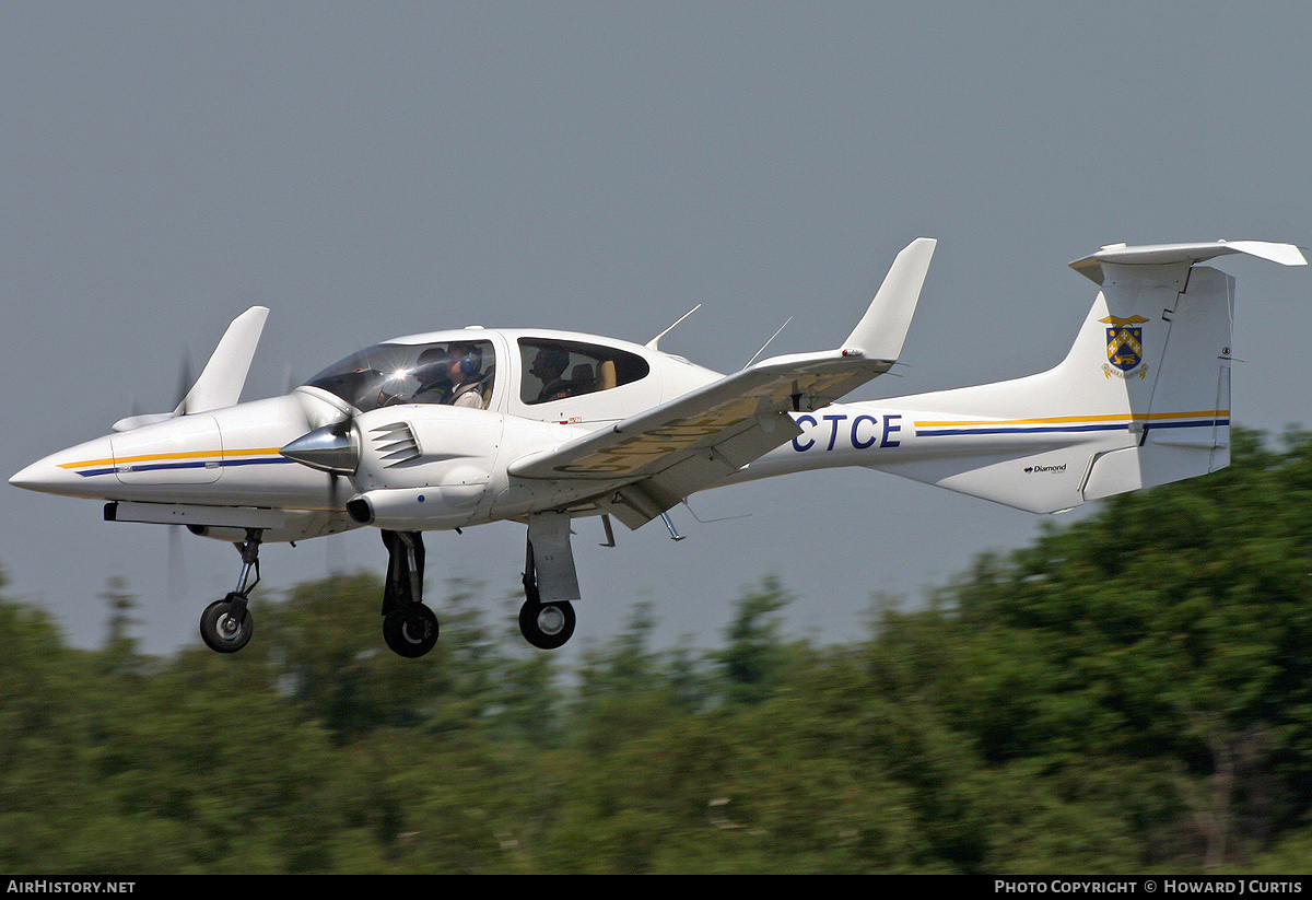 Aircraft Photo of G-CTCE | Diamond DA42 Twin Star | AirHistory.net #158862