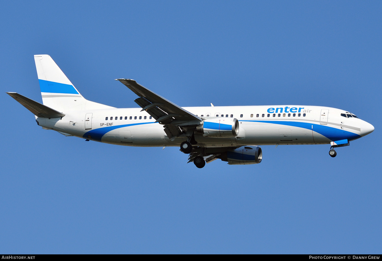 Aircraft Photo of SP-ENF | Boeing 737-4C9 | Enter Air | AirHistory.net #158900