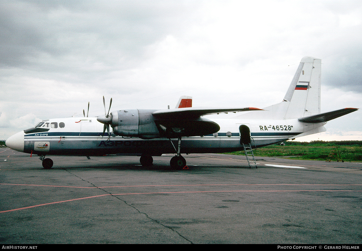 Aircraft Photo of RA-46528 | Antonov An-24RV | Aeroflot | AirHistory.net #158919