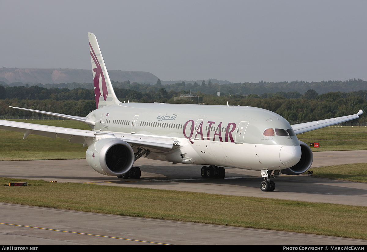 Aircraft Photo of A7-BCG | Boeing 787-8 Dreamliner | Qatar Airways | AirHistory.net #158924