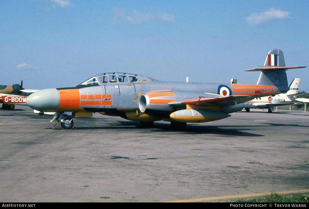 Aircraft Photo of WM167 | Gloster Meteor NF11 | UK - Air Force | AirHistory.net #158930