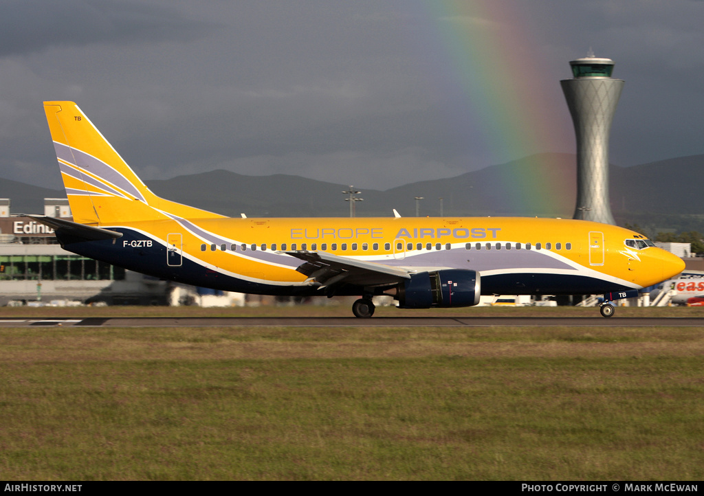 Aircraft Photo of F-GZTB | Boeing 737-33V(QC) | Europe Airpost | AirHistory.net #158934