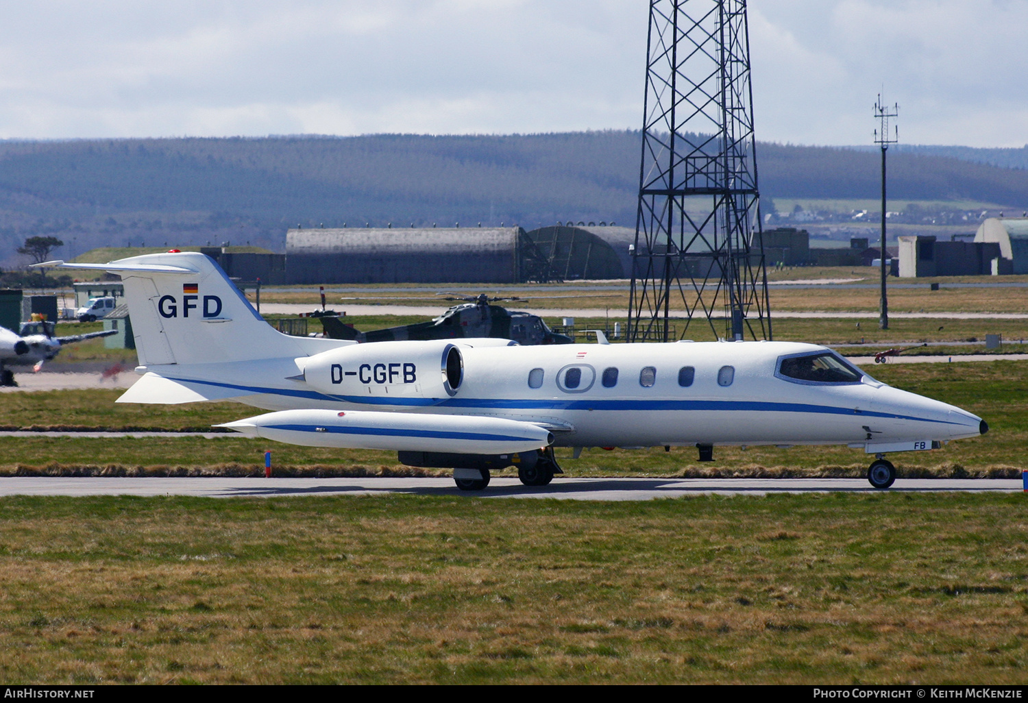 Aircraft Photo of D-CGFB | Gates Learjet 35A | GFD - Gesellschaft für Flugzieldarstellung | AirHistory.net #158937